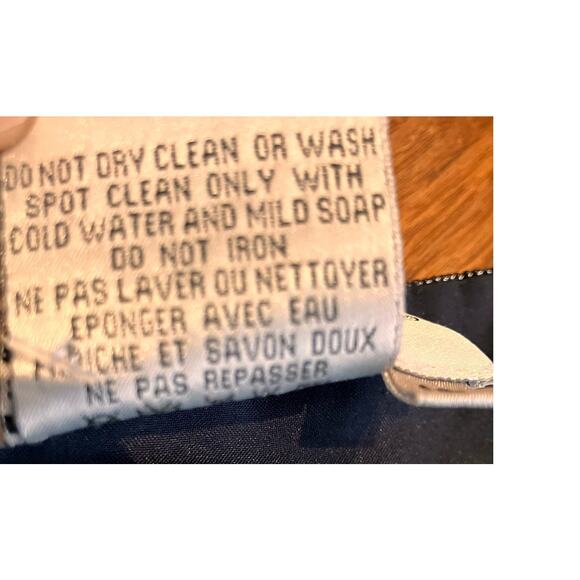 ADRIANNA PAPELL OCCASIONS 16 Blue, Silk, Sleeveless Top, Blue, Beads Embroidery - Picture 9 of 9